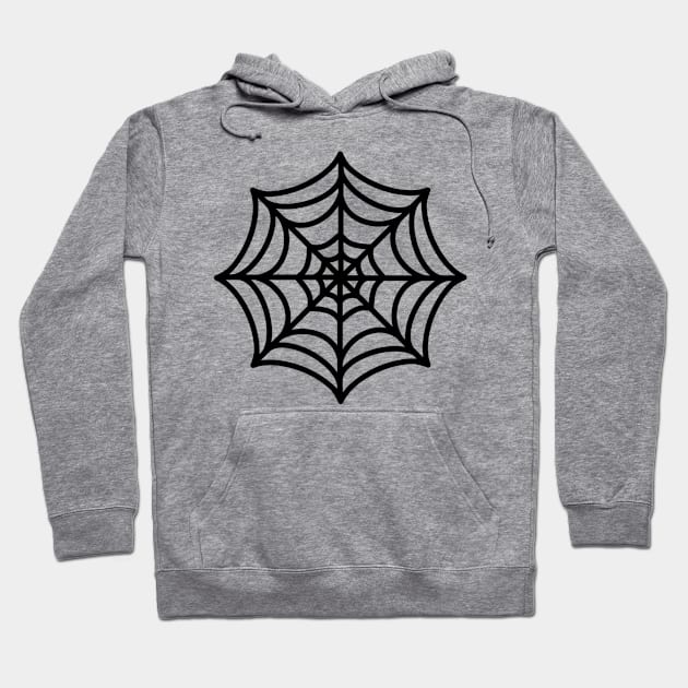 Geometric spiderweb Hoodie by Kerri Leath Art